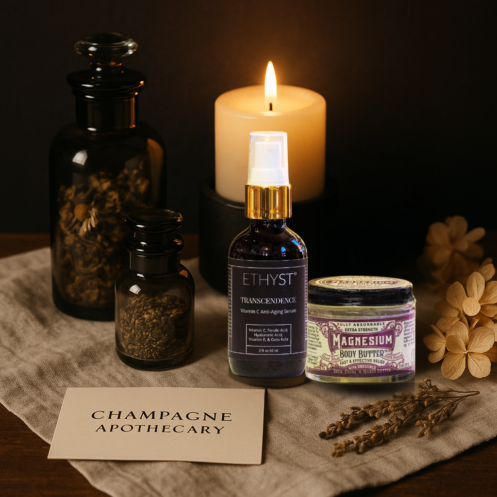 What Makes Champagne Apothecary and ETHYST® Skincare Different? A Clean Beauty Brand That Actually Means It