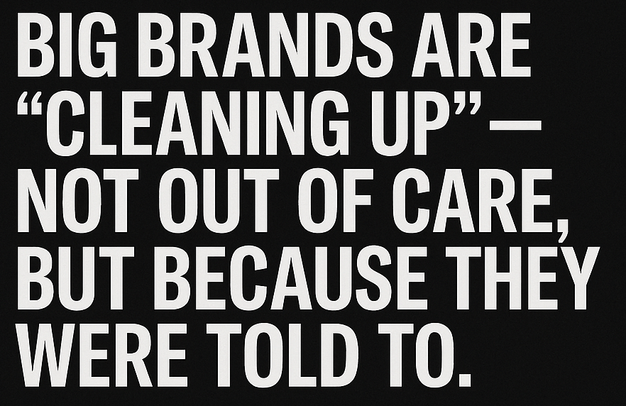 They’re Only “Clean” Because They Got Caught