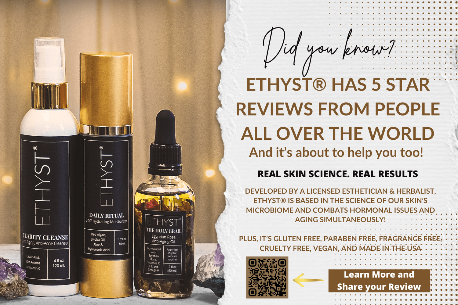 Why ETHYST® ACTUALLY Works: The Microbiome-Based Secret to Balancing Hormones and Aging Gracefully