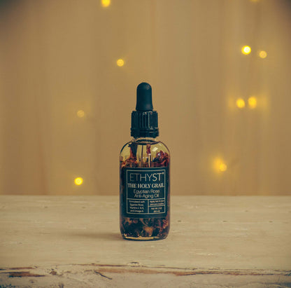 ETHYST® Holy Grail Egyptian Rose Anti-Aging Facial Oil ,cruelty free,fragrance-free,gifts,gluten-free,hydrating,natural ingredients,paraben free,skincare,subscription,veganChampagne Apothecary