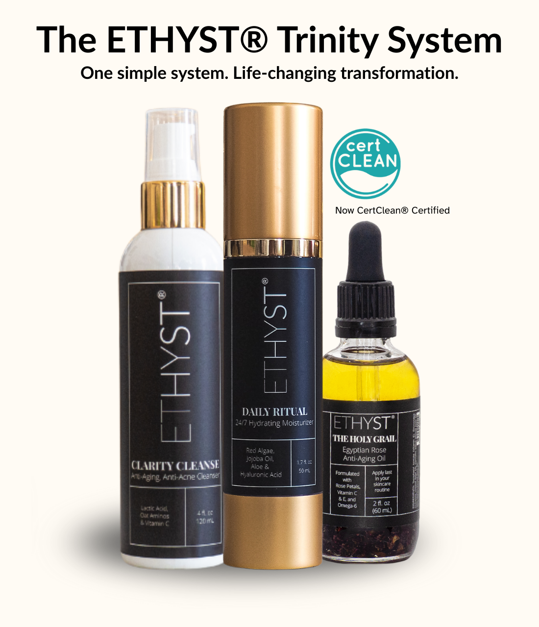 ETHYST - The Cleanest Skincare on the Planet