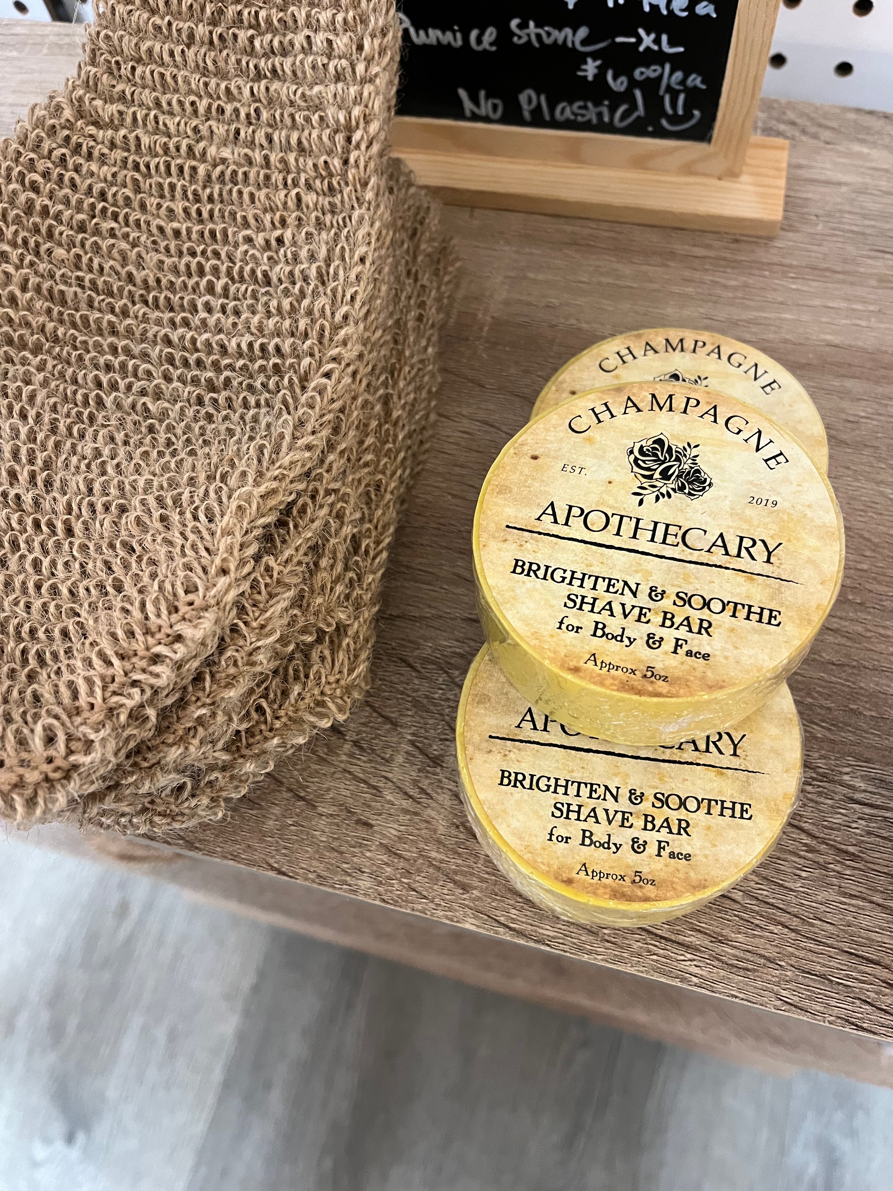 Brighten &amp; Soothe Shave Bar: Lemon, Turmeric &amp; Kojic Acid